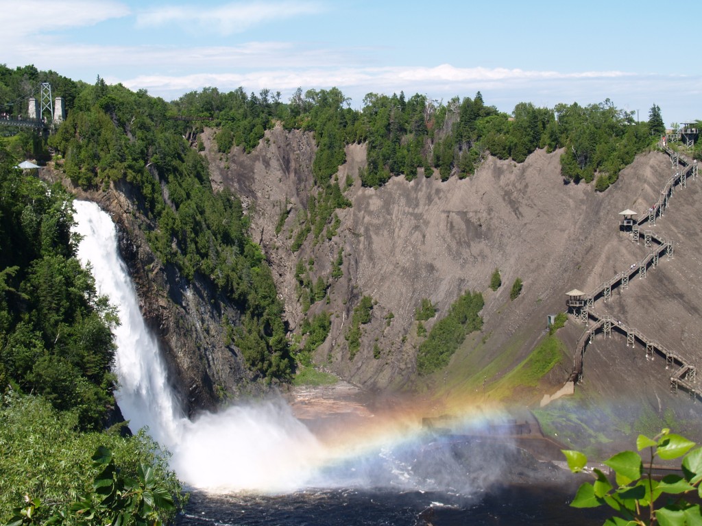 Montmorency Falls near Québec City
