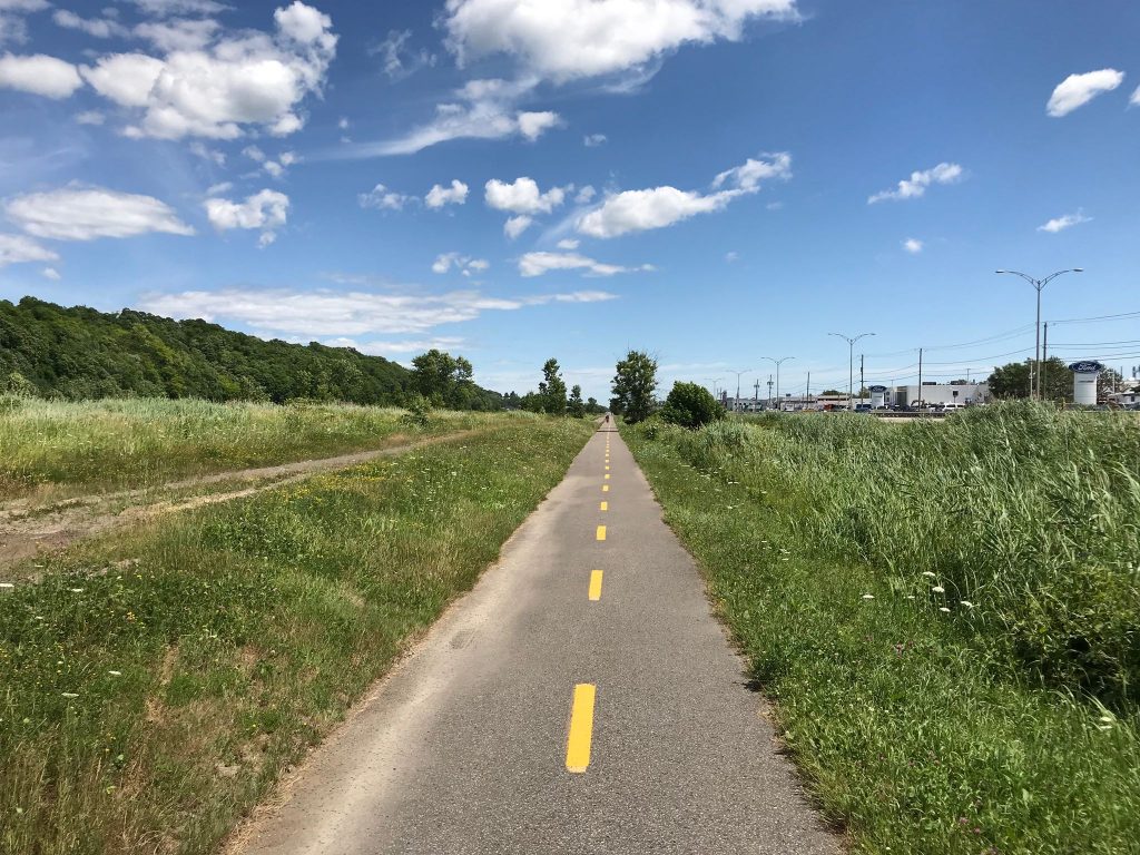 Rural scenery on Ile d'Orleans near Quebec City