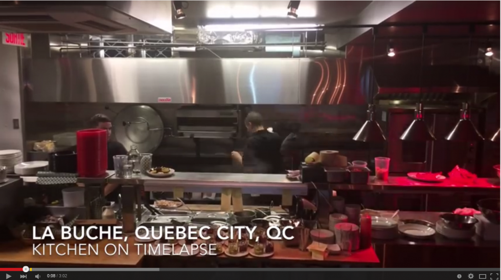 La Bûche restaurant in Quebec City