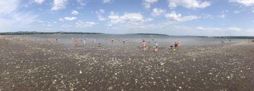 Baie de Beauport beach near Quebec City