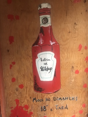 L’Affaire est Ketchup restaurant in Quebec City