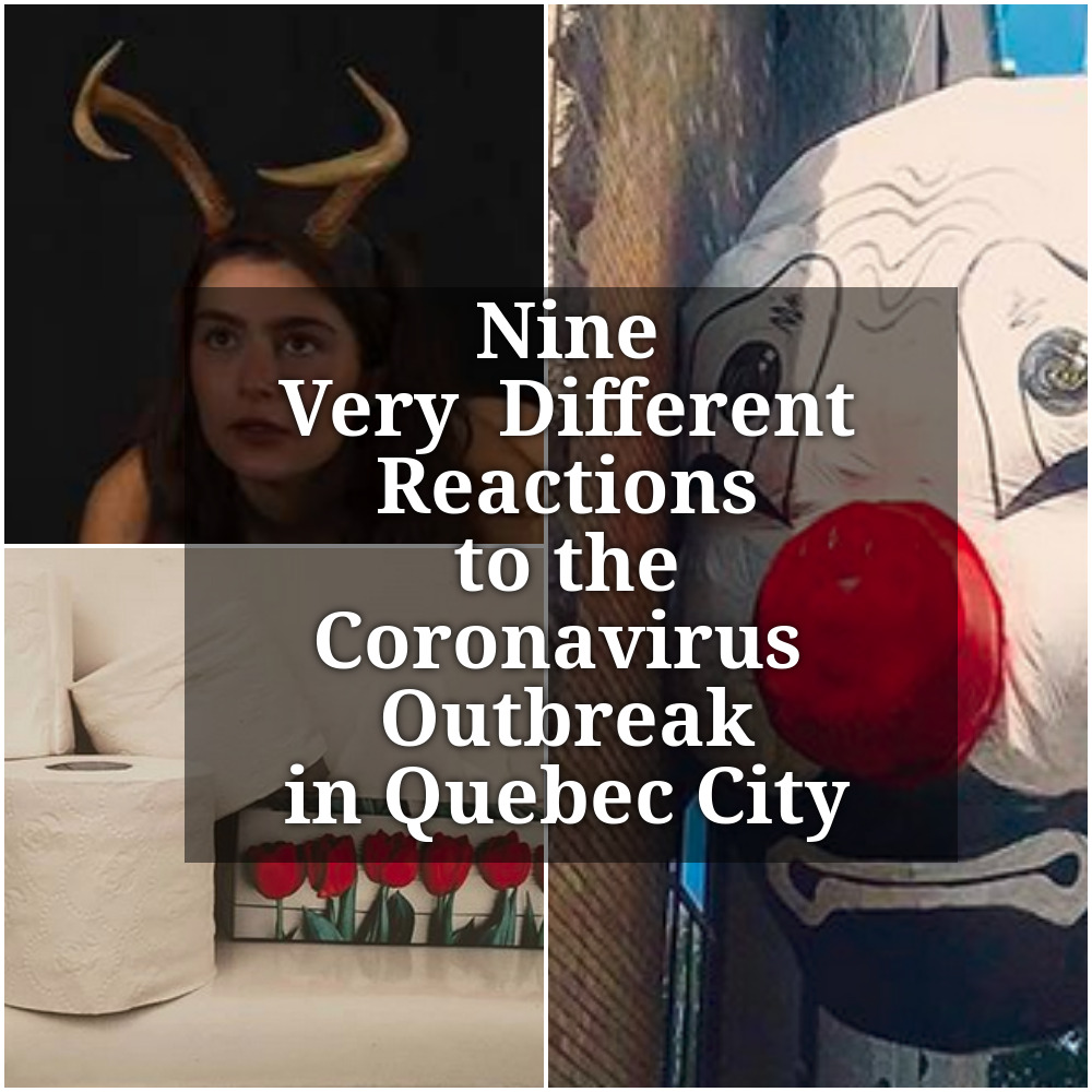 Quebec City during the March 2020 COVID-19 shutdown