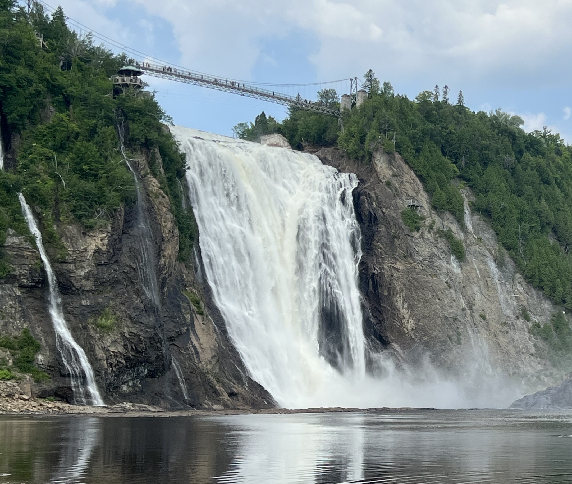 Montmorency Falls near Quebec City