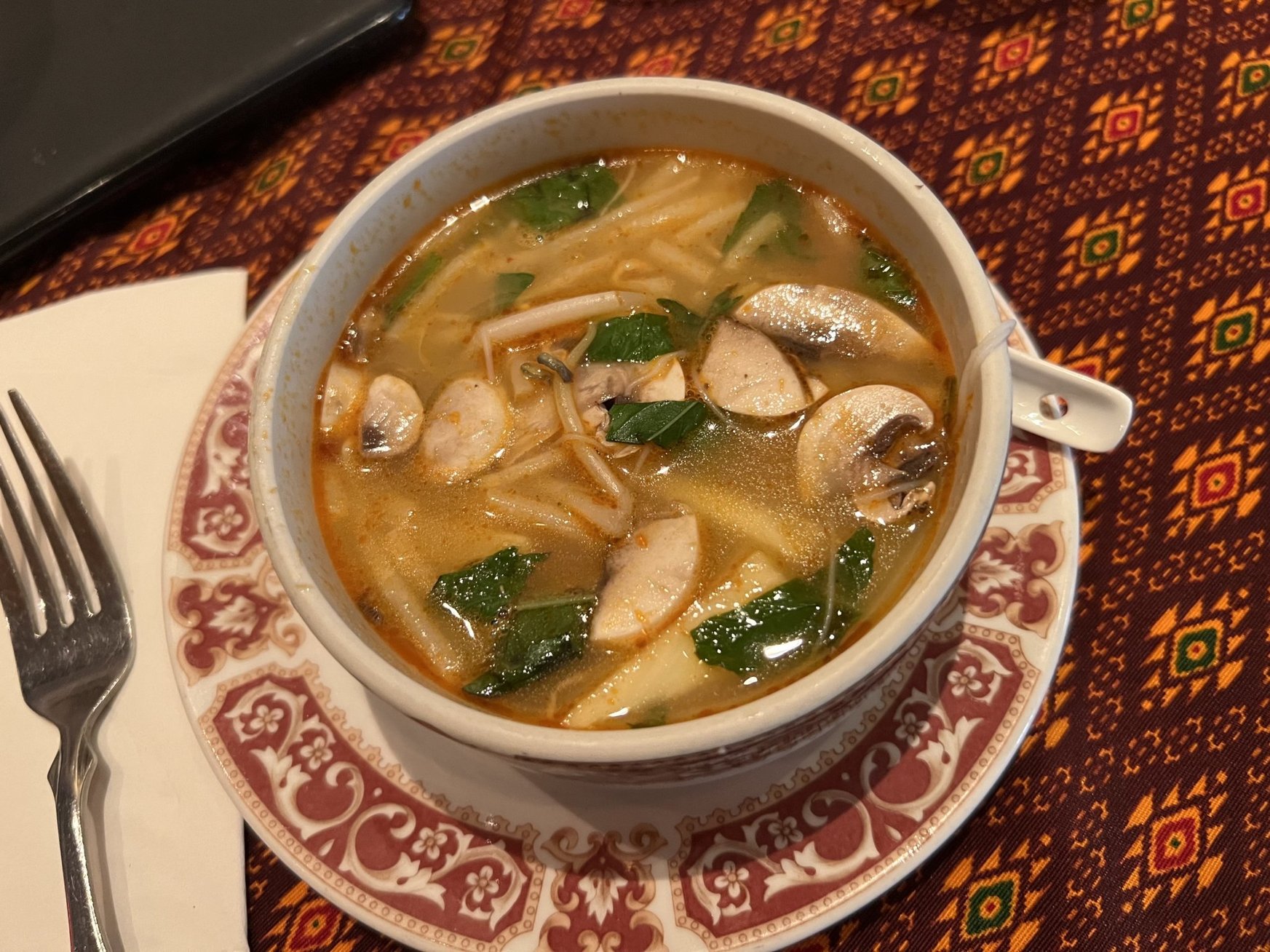 Chinese-style soup served in Quebec City