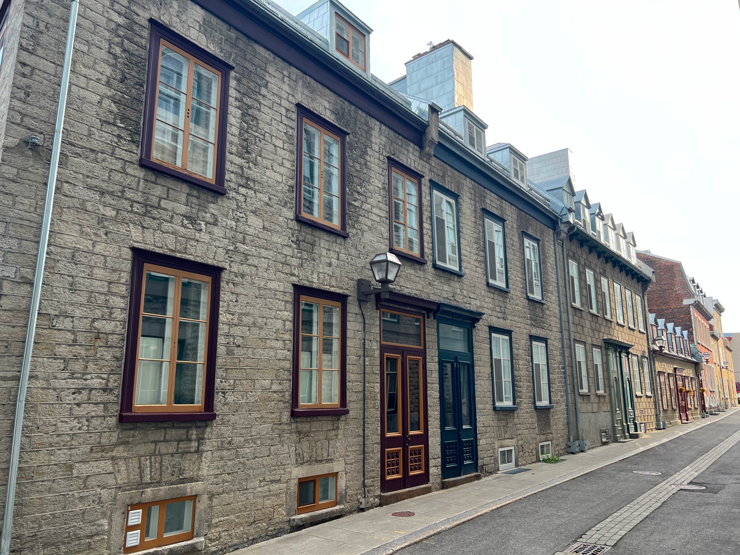 Historic buildings in Old Quebec within Quebec City