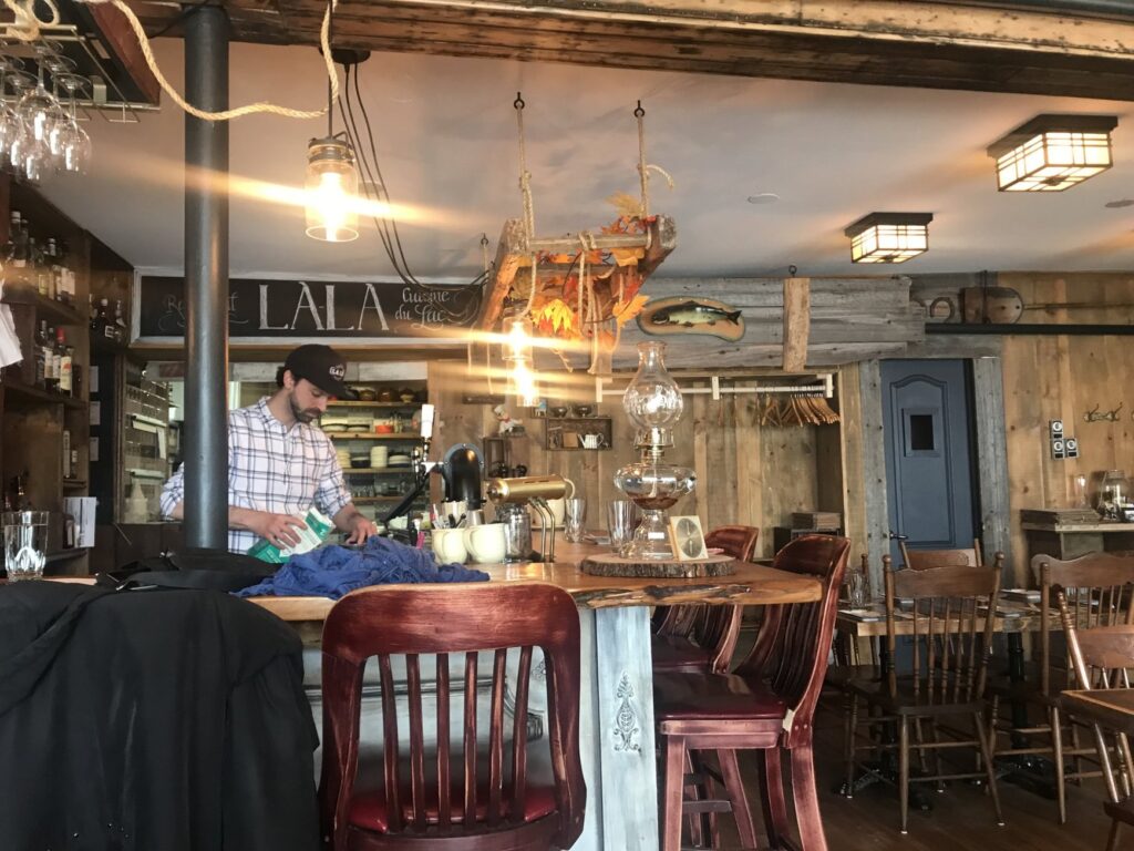 Craft beer at a Quebec City brewery