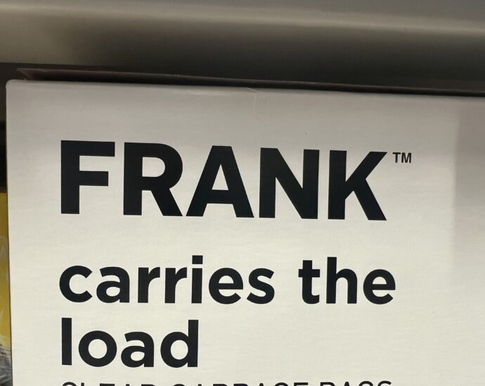 Canadian Tire store and Frank brand products