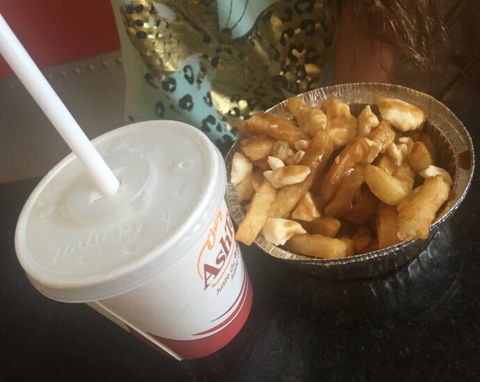Ashton poutine restaurant in Quebec City