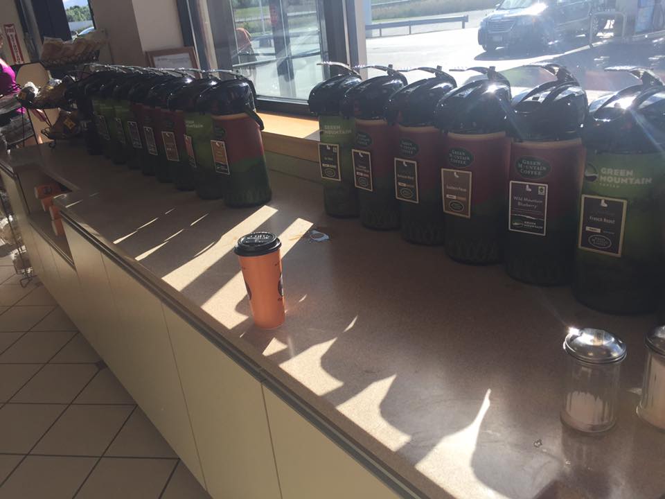 Maplefields travel stop in Champlain New York